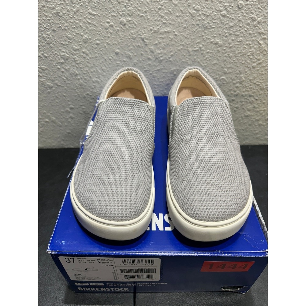 Birkenstock Oswego Textile Suede Whale Gray EU 37‎ US L6 M4 Womens Mens
